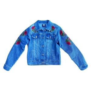 Kids Junior Girls Jeans Top Jacket Denim